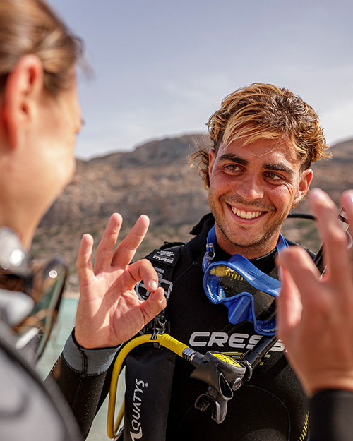 קורס מדריך צלילה PADI