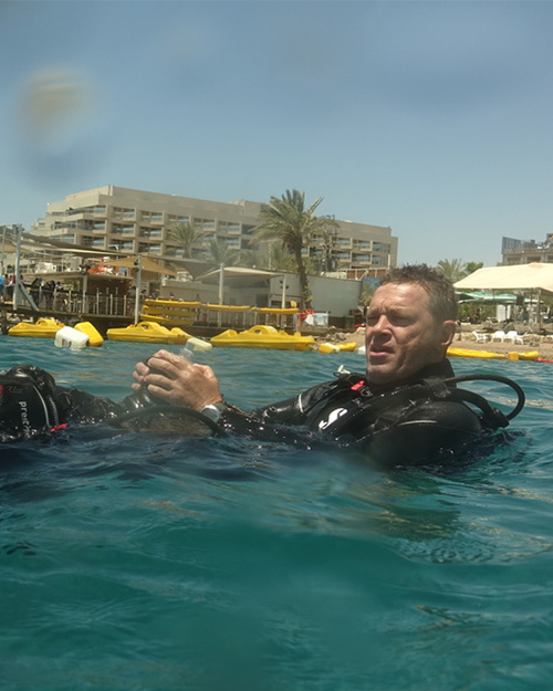 קורס צולל הצלה באילת