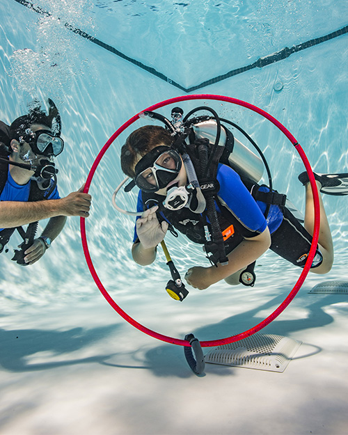 קורס צלילה חצי כוכב באילת